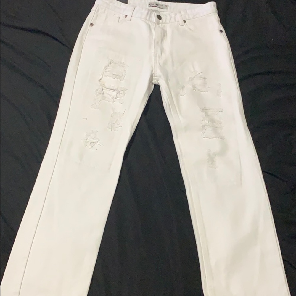 GS 115 White jeans